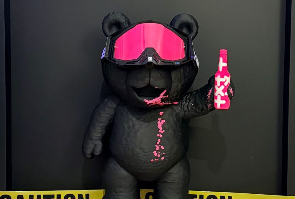 Caution bear