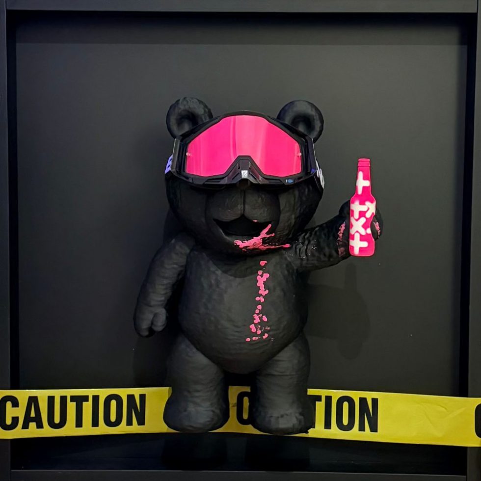 Caution bear